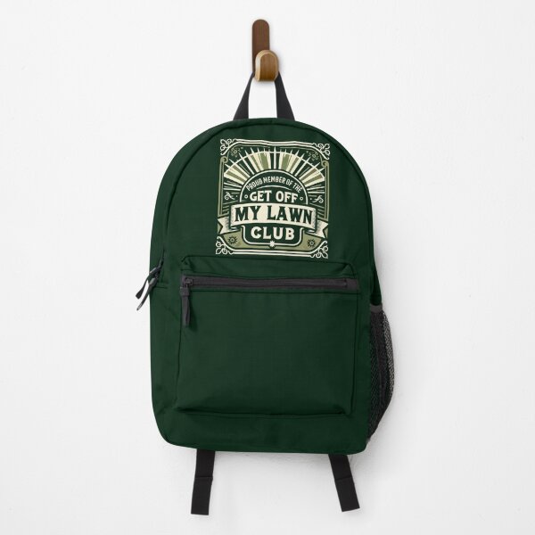 Item preview, Proud Member of the Get off My Lawn Club - Witty Lawn Mower designed and sold by TeesYouWant.