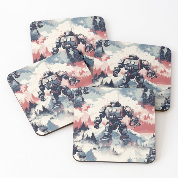 Item preview, Robots: White designed and sold by Pedra Panda.