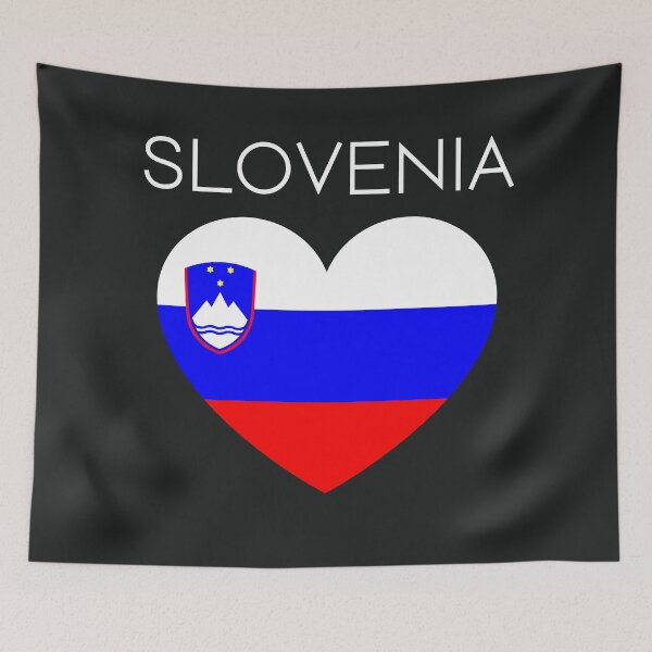 Item preview, Slovenia Flag - Slovenia Love designed and sold by Sketch-Shack.