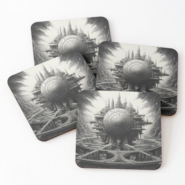 Item preview, Geometric City Scape 2 designed and sold by PromptedPixel.