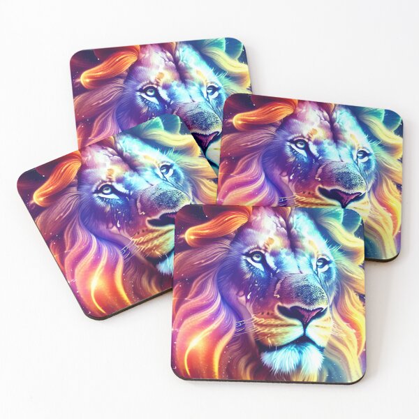 Item preview, Cosmic Lion Head  designed and sold by Bleudawn7.