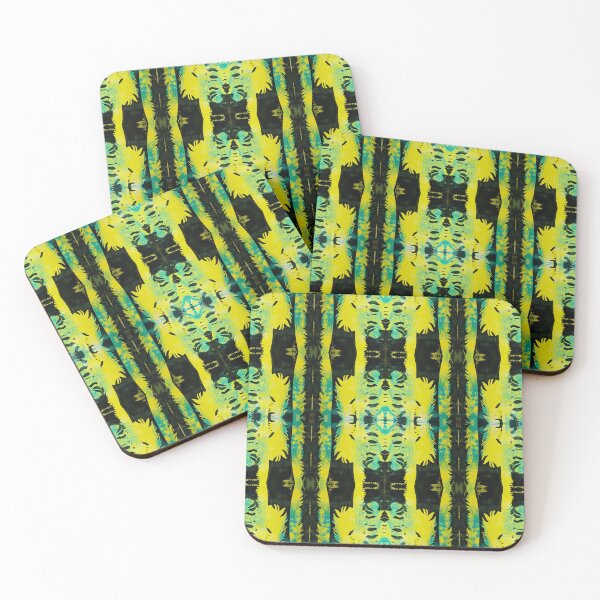 Item preview, Feathery Cubes Monoprint Pattern designed and sold by vallisrowe.