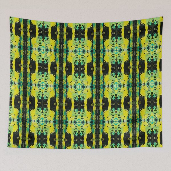 Item preview, Feathery Cubes Monoprint Pattern designed and sold by vallisrowe.