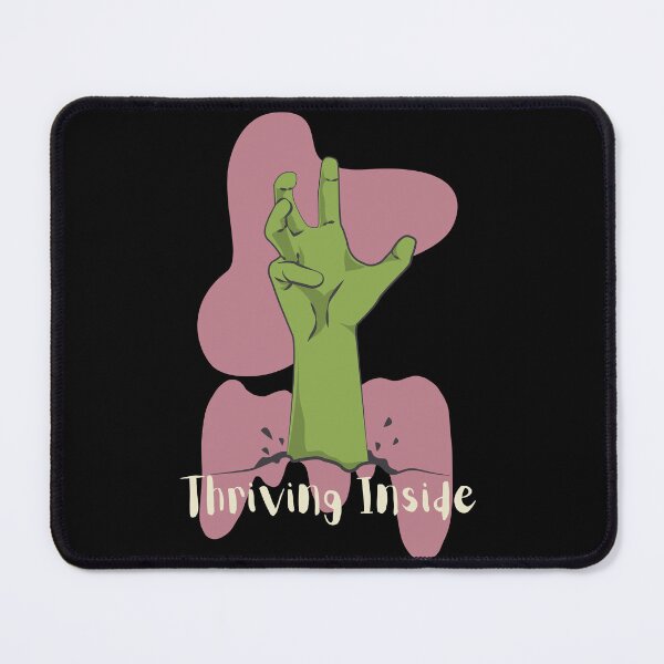 Item preview, Thriving Inside. Funny office zombie designed and sold by slicksquid.