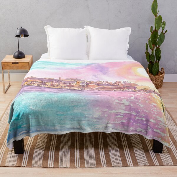 Item preview, Pozzuoli Naples Campania View from Sea at Sunrise designed and sold by artshop77.