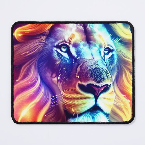 Item preview, Cosmic Lion Head designed and sold by Bleudawn7.