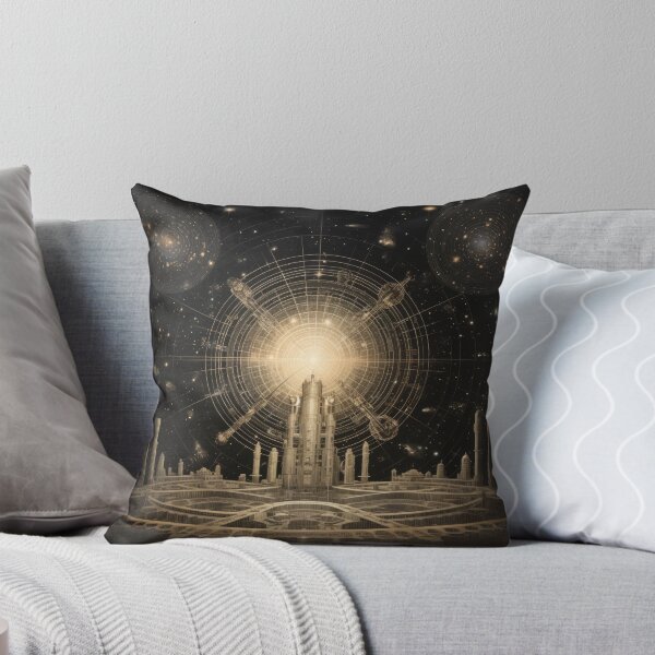 Item preview, Geometric Cityscape 4 designed and sold by PromptedPixel.