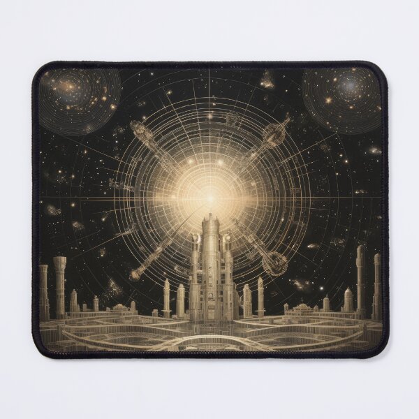 Item preview, Geometric Cityscape 4 designed and sold by PromptedPixel.