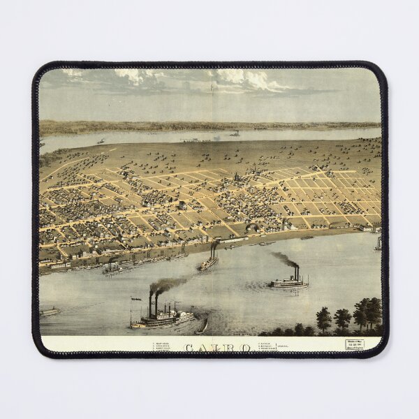 Item preview, Cairo, Illinois (1867) designed and sold by allhistory.