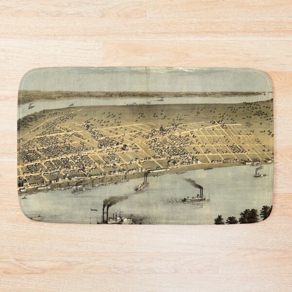 Item preview, Cairo, Illinois (1867) designed and sold by allhistory.