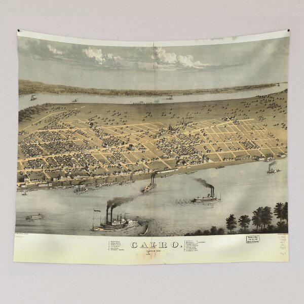 Item preview, Cairo, Illinois (1867) designed and sold by allhistory.