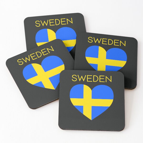 Item preview, Sweden Flag - Sweden Love designed and sold by Sketch-Shack.