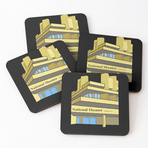 Item preview, National Theater building center designed and sold by MoroccanCreator.