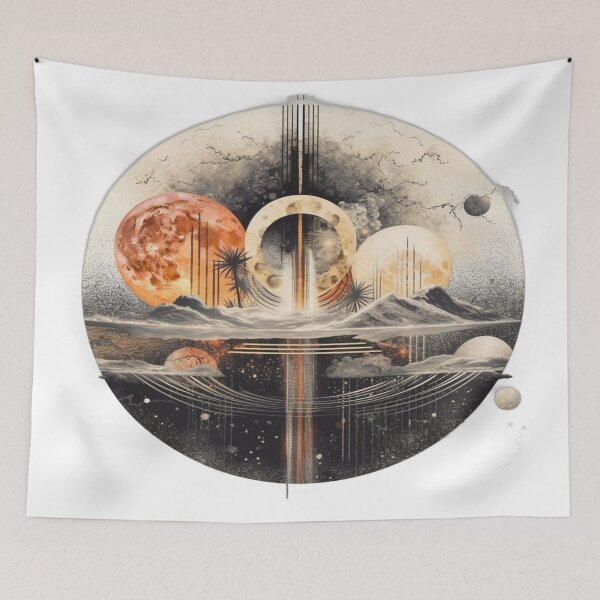 Item preview, Planets in the Star Haze designed and sold by shop-khalifa.