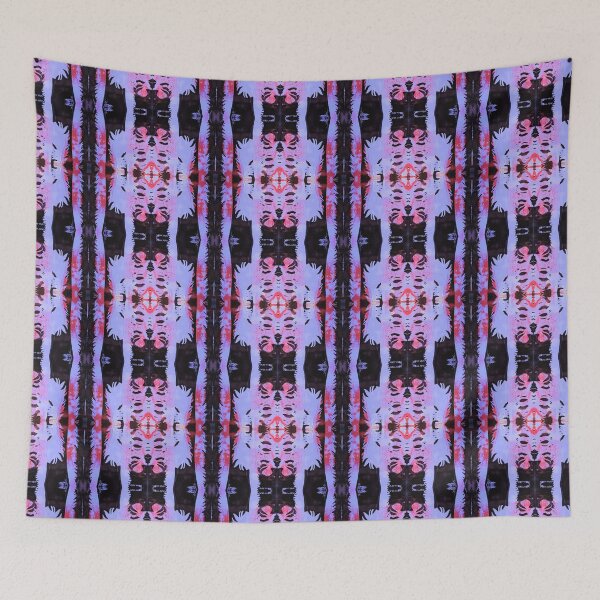 Item preview, Feathery Cubes Monoprint Pattern designed and sold by vallisrowe.