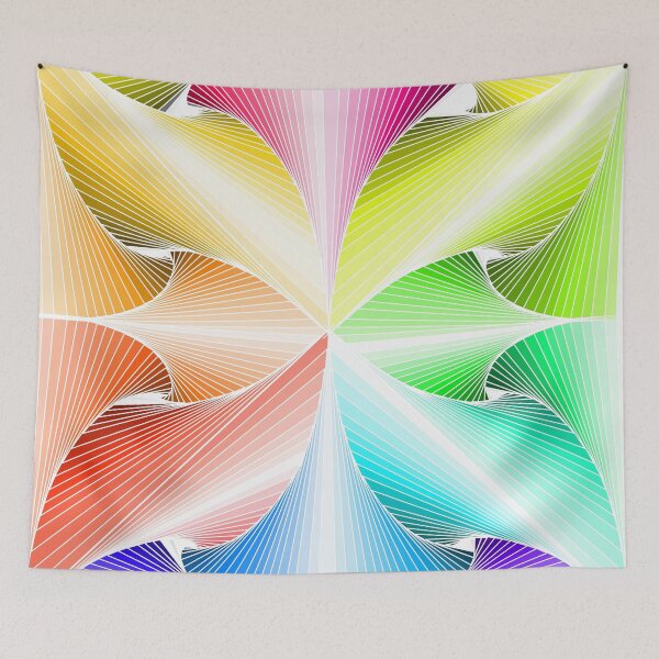 Item preview, Rainbow Vortex designed and sold by lezell.