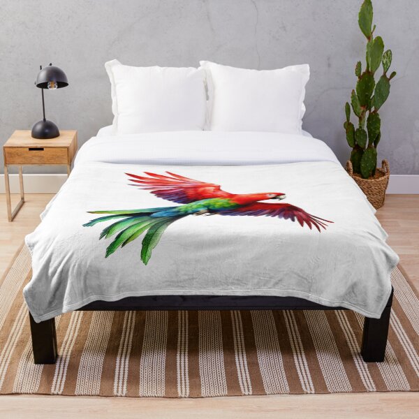 Item preview, Colorido loro volando designed and sold by Kkoriginal.