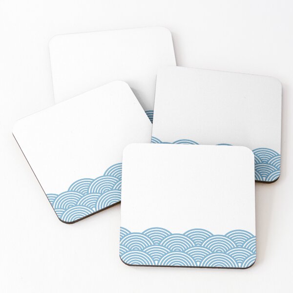 Item preview, Seigaiha en azul designed and sold by ONLINE DISTRICT.