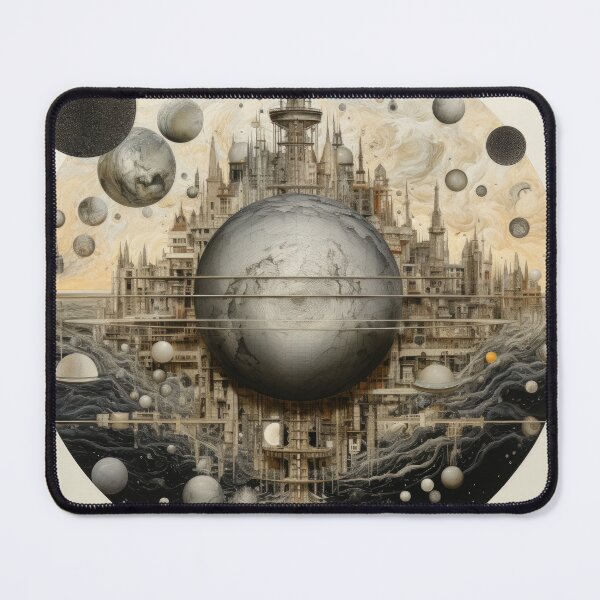 Item preview, Geometric Cityscape 3 designed and sold by PromptedPixel.