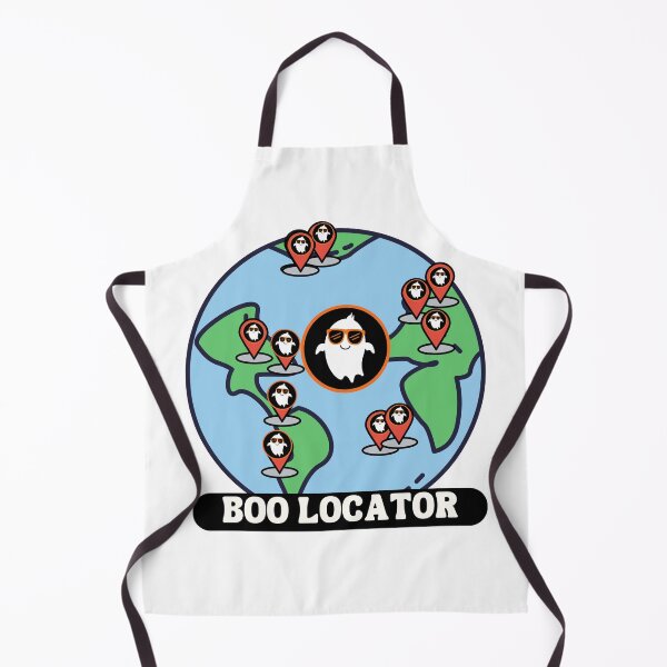 Item preview, Boo locator, cute ghost finding app designed and sold by BigfeetLittlepaws.