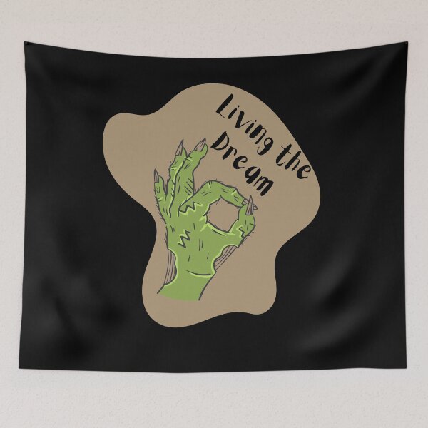 Item preview, Living the dream. Funny office zombie designed and sold by slicksquid.