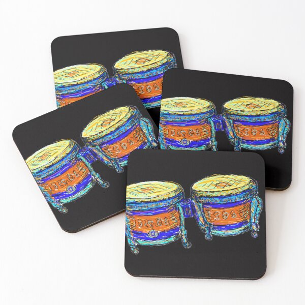 Item preview, Bongo drums at the art cafe designed and sold by SHARON NAKAR.