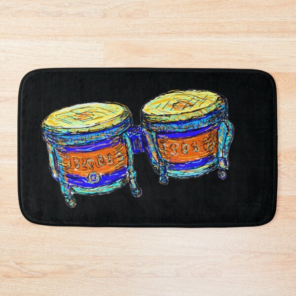 Item preview, Bongo drums at the art cafe designed and sold by SHARON NAKAR.