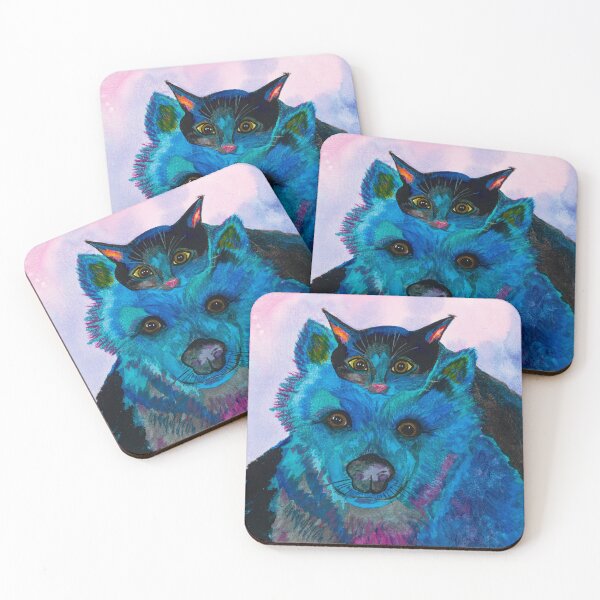 Item preview, Best Friends (Dog & Cat) designed and sold by GeinaB.