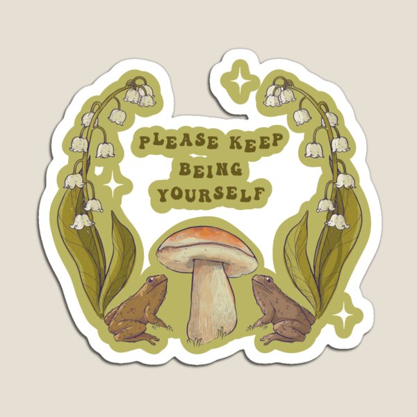 Aperçu de l'œuvre Continuez à être votre étrange petit moi ! créée et vendue par Twinkling  Toad.