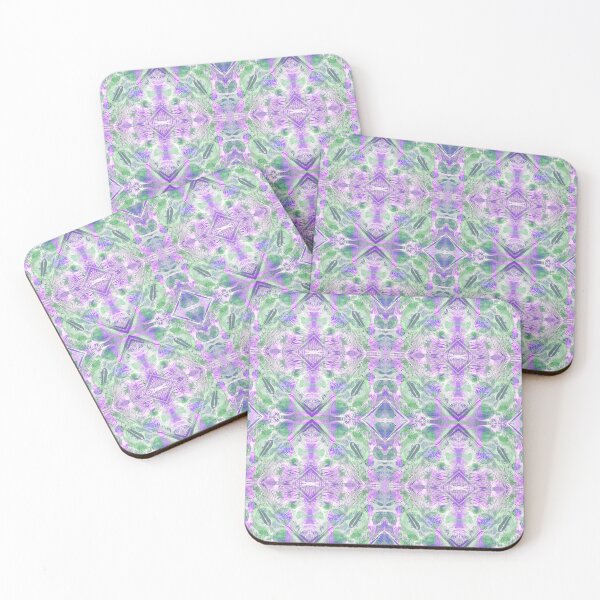 Item preview, Feathered Quilt Monoprint Pattern designed and sold by vallisrowe.