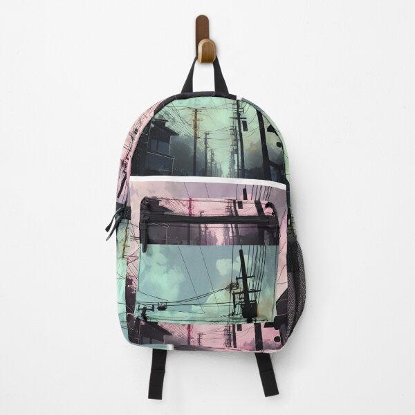 Item preview, Power Lines over the City – Inspired by Serial Experiments Lain designed and sold by animaesthetic.