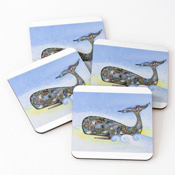 Item preview, Garden Paisley Whale designed and sold by Theresa LaBrecque.