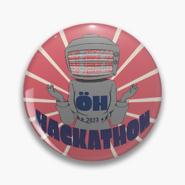 Item preview, ÖH Hackathon Sticker designed and sold by teadungeon.