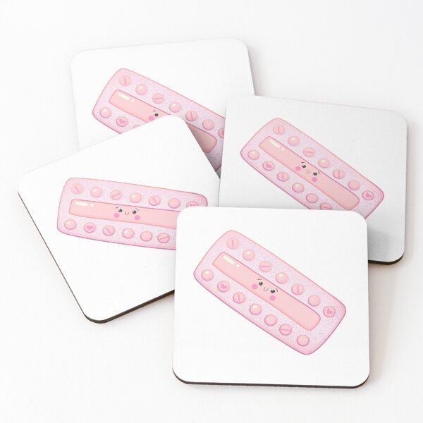 Item preview, Contraceptive Pills Cute Kawaii Style designed and sold by ZayamiArt.