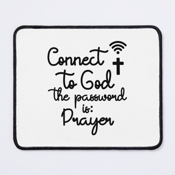 Item preview, Connect to God with Prayer Christian Quote designed and sold by cidolopez.