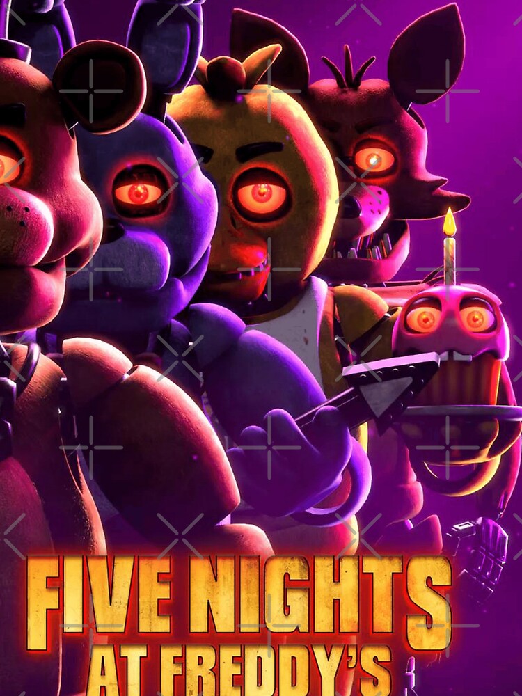 Fnaf Movie, Five Nights at Freddys movie Poster for Sale by ShopSouthKissi