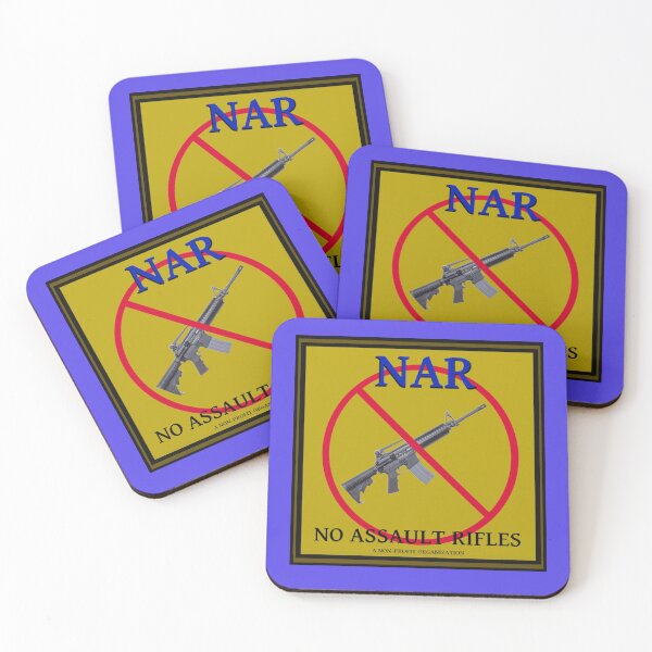 Item preview, NAR No Assault Rifles  designed and sold by cringe0015.