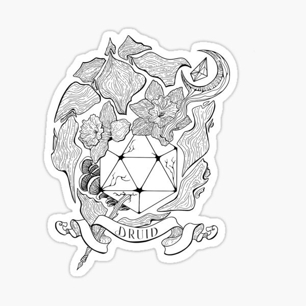 Druid Sticker
