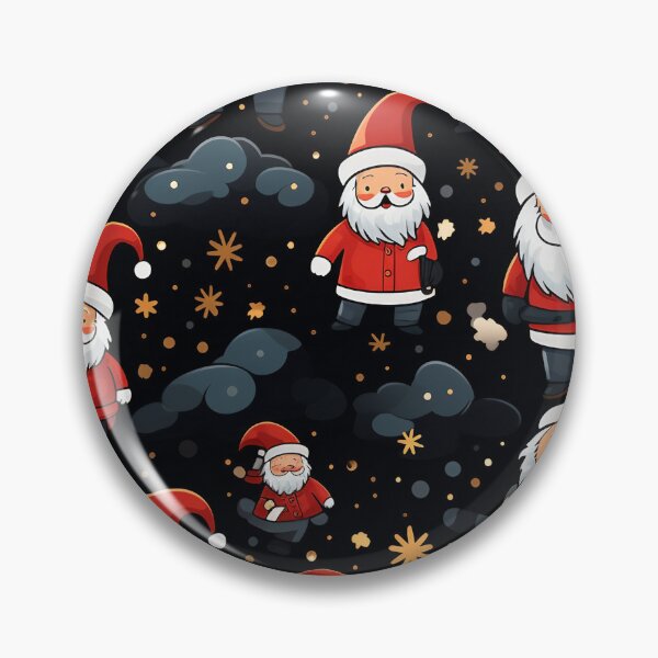 Item preview, Festive Christmas Designs - Colorful Santa Clauses designed and sold by Master-Print.