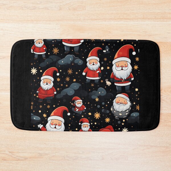 Item preview, Festive Christmas Designs - Colorful Santa Clauses designed and sold by Master-Print.