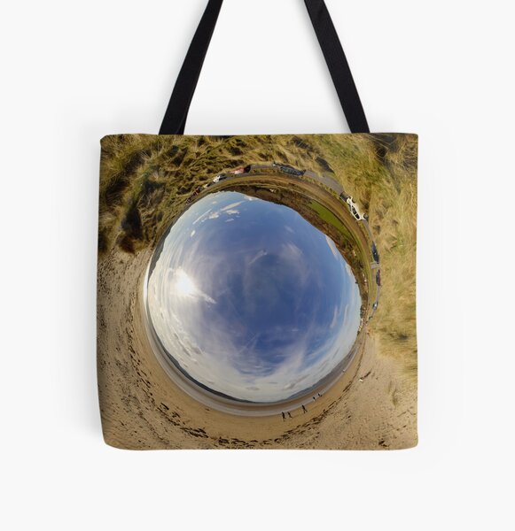  Lisfannon Beach, Fahan, County Donegal - Sky In All Over Print Tote Bag