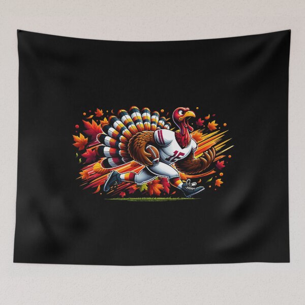 Item preview, Turkey Football Touchdown Thanksgiving Funny Tee Family Fun designed and sold by smartrocket.