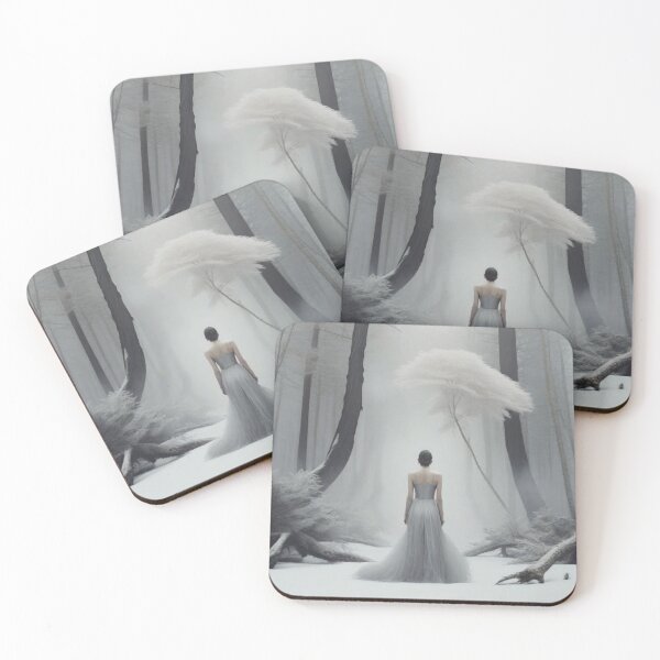 Item preview, Surreal portrait of dancer in the forest designed and sold by jsebouvi.