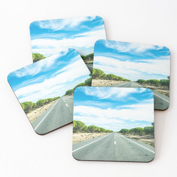 Item preview, Country road through pine forest designed and sold by Pius Schneider.