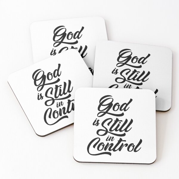 Item preview, God is Still in Control Christian Quote designed and sold by cidolopez.