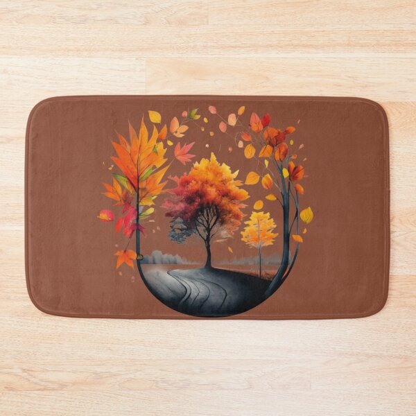 Item preview, Magical autumn tree designed and sold by LuckyFamily.