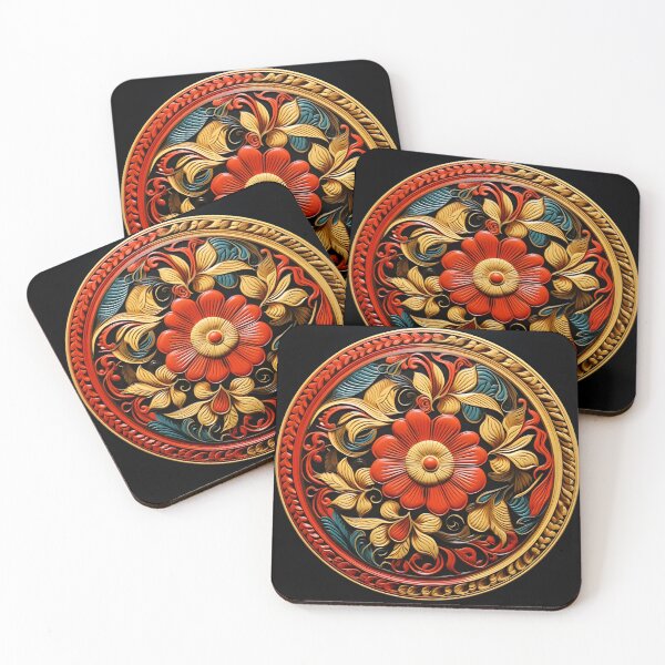 Item preview, Maldivian Lacquer Pattern designed and sold by Abystoic.