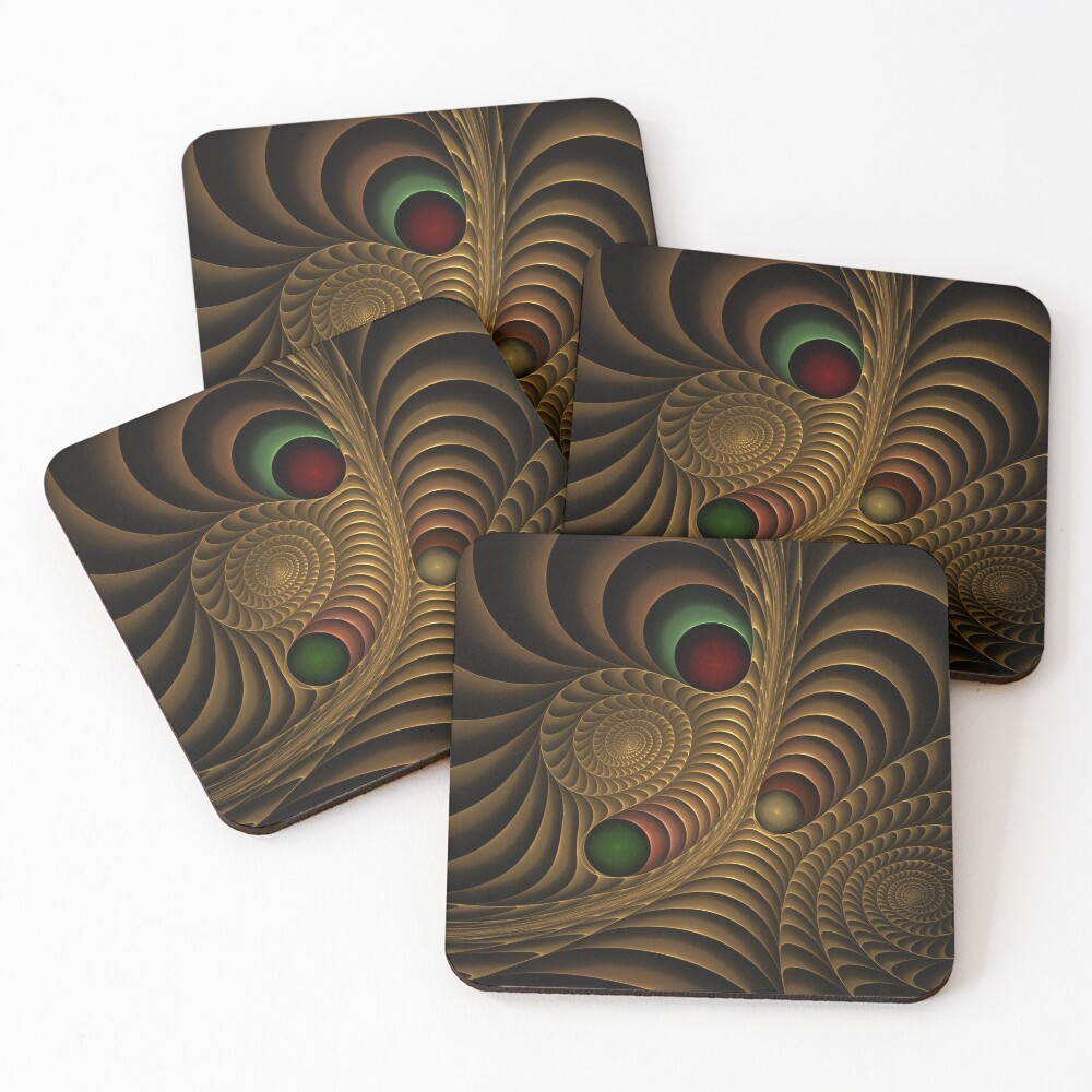 Item preview, Coasters (Set of 4) designed and sold by cat1932.