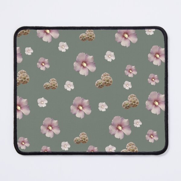 Item preview, Hibiscus and seed pods green designed and sold by OllieandQuinn.