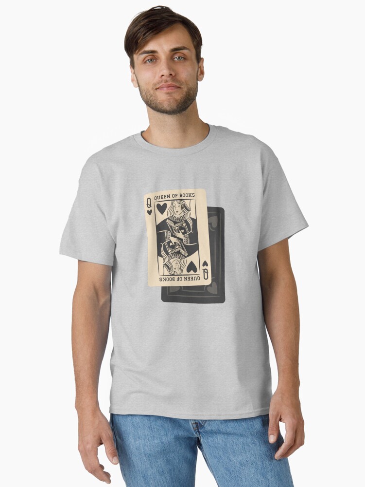 Thumbnail 1 von 7, Classic T-Shirt, Königin der Bücher designt und verkauft von indiebookster.